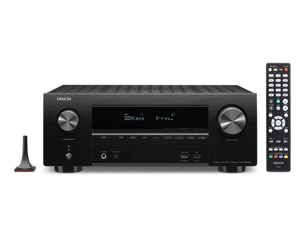 Receiver AVR X2500H 7.2 Canais HDMI Bluetooth Denon | Amazon.com.br